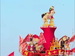 百狮闹春，群雄争霸，正月初十河南长葛上演“狮王争霸”