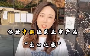Vlog｜记者带你体验中越边民互市产品的“出口之旅”