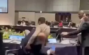 日本举办非洲开发会议 参会人发生激烈肢体冲突致筹备会中断