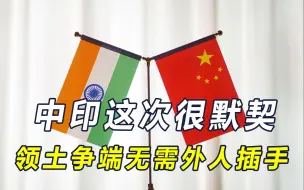 中印想一块去了，领土争端无需插手！南海吃的亏，不能再犯第二次