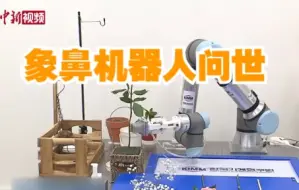 韩国称开发出首个能进行所有抓取动作的“象鼻机器人”