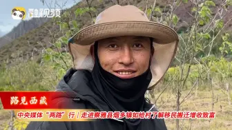 路见西藏｜走进察雅县烟多镇如给村了解移民搬迁增收致富