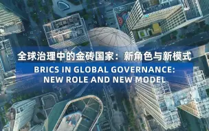 金砖国家在全球治理中扮演什么角色？全球调查用数据说话