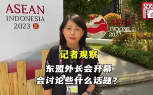 东方卫视记者现场观察丨东盟外长会聚焦哪些话题