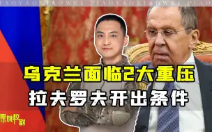 乌克兰或将迎来“进攻顶点”，却遇2难题，拉夫罗夫也开出条件