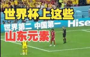 看世界杯场内外的山东元素