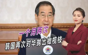 真的扛不住了，韩国再次抛出橄榄枝，希望改善与中国的关系