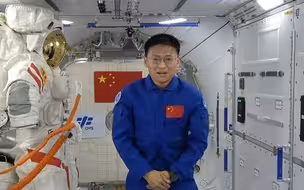 航天员桂海潮从“天宫”发来邀请