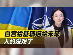 白宫给基辅描绘未来，乌克兰入约注定没戏了，普京又打出一张大牌
