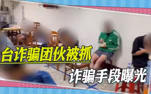 台诈骗团伙被抓，诈骗手段曝光，受害者哭诉1天1餐，差点回不来