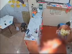 监控画面曝光！巴西一女子因不满家暴将丈夫点火烧死
