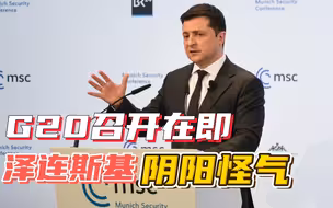 G20召开在即，3国领导人尚未决定出席，泽连斯基：普京去我就不去
