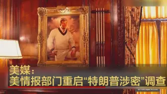 美媒：美情报部门重启“特朗普涉密”调查