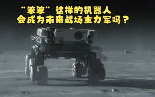 “笨笨”这样的机器人会成为未来战场主力军吗？