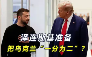 泽连斯基松口，准备割让领土，特朗普的和平方案，已摆在普京面前