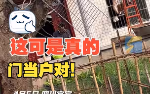 女子婚后住在爸妈家对门 网友：门当户对 不是大门对大门吧