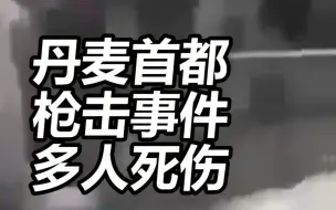 丹麦首都发生枪击事件致多人死伤，枪手在大型购物商厦内向人群开枪