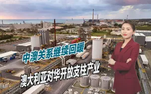 终于想通了？中澳关系继续回暖，澳大利亚对华开放支柱产业
