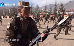 中国人民解放军和武警部队新年热血开训