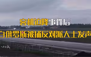 客机迫降事件后 白俄罗斯被捕反对派人士发声