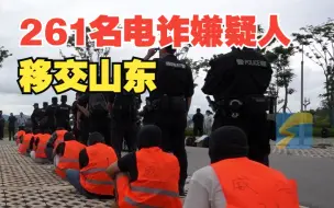 261名电诈嫌疑人被移交山东
