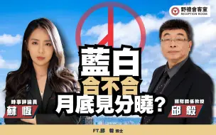 蓝白合不合 月底见分晓 ft.邱毅【野礼会客室】