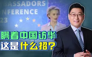 跟中国玩起先斩后奏，冯德莱恩至于急成这样？主要是美国松口了
