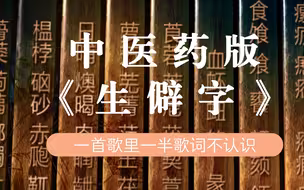 靠实力才能唱完的《生僻字》，加上中医药文化会怎样？