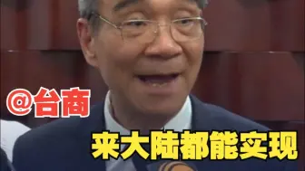 林毅夫喊话台商来大陆：任何想法想要变成产品，大陆可以最短时间、最低成本实现