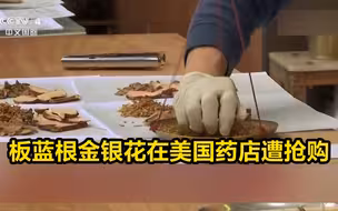 脱销！板蓝根、金银花在美国药店遭抢购