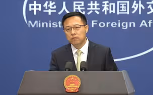 美政客攻击中国新闻自由 赵立坚当场怒斥：攻击他人还想立牌坊！