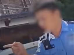 交警执法怒怼当事人 “傻不拉几”，交警队：已停止执行职务
