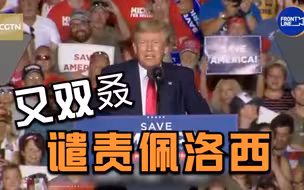 特朗普又双叒谴责佩洛西