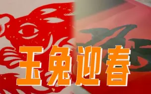 玉兔迎春