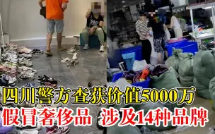 警方查获价值5000万假冒奢侈品：涉及14种奢侈品牌，查获假货2100件