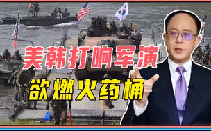 美韩打响军演，注意2点，欲燃火药桶！英首相访法、砸50亿抗中俄