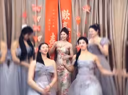 世界冠军的伴娘团有多强？来吧展示😄祝新婚快乐！