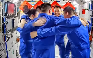中国空间站第6次“太空会师”！ 神十九给神二十准备了太空饺子