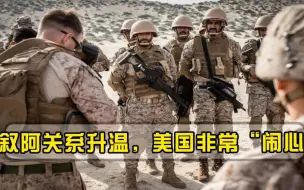 叙阿关系升温，美国非常“闹心”：中东战略收缩或许是一个错误