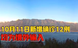 31省和新疆生产建设兵团昨日新增确诊12例，均为境外输入