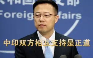 印度对中国投资、货物、应用设限，赵立坚：中方将以必要措施维护中企在印合法权益