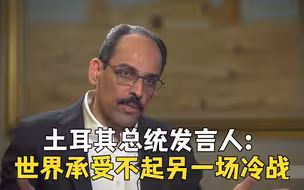 土耳其总统发言人：世界承受不起另一场冷战