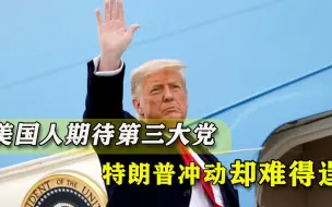 明明可自创新党，特朗普却选择“只当总统”？并非不想，只是不能