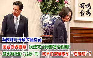 对大陆善意恶语相加！愈发癫狂的台独们，就不怕被解放军连锅端