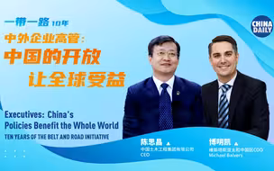 中外企业高管：中国的开放让全球受益