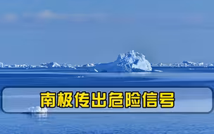 霍金预言果然没错南极传出危险信号，未来三年或出现更大危机