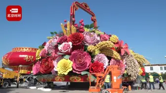 “五谷丰登”首次亮相天安门广场中心花坛，你想去打卡吗？