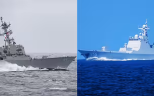 美国驱逐舰穿航台湾海峡，东部战区出动海空兵力对其全程跟踪监视