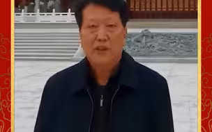 共同弘扬忠孝仁义！南安凤山寺管委会主任黄仕群为台湾乡亲送祝福