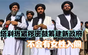 塔利班紧锣密鼓筹建新政府 不会有女性入阁